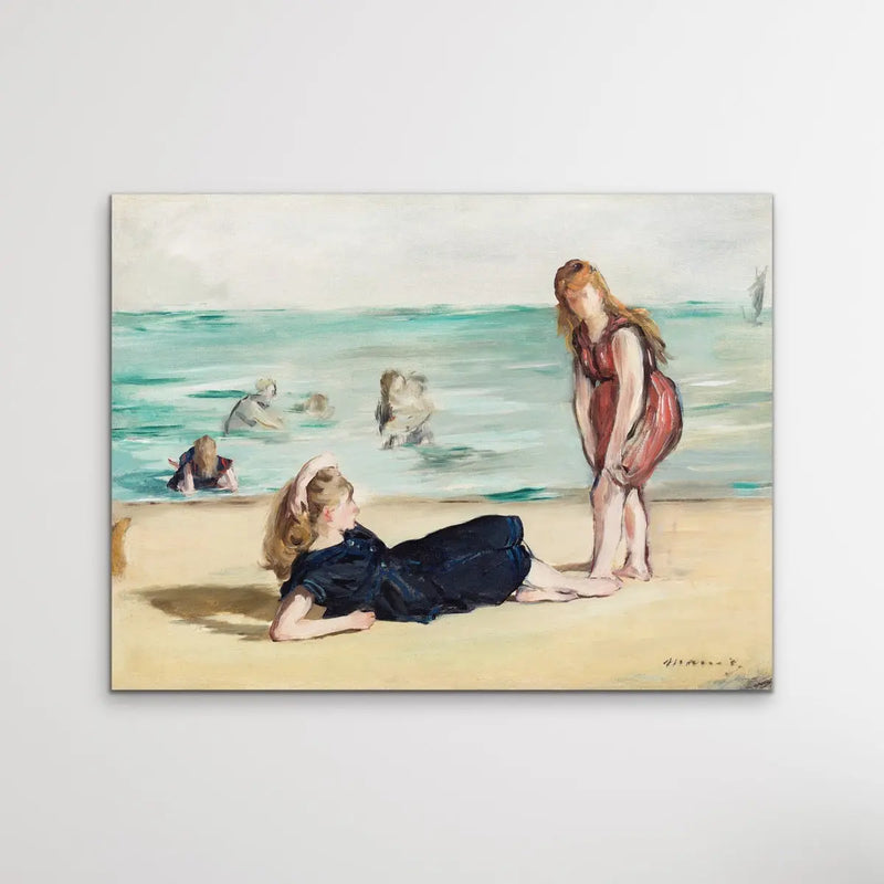 Girls on the Beach 1868 by Edouard Manet - I Heart Wall Art