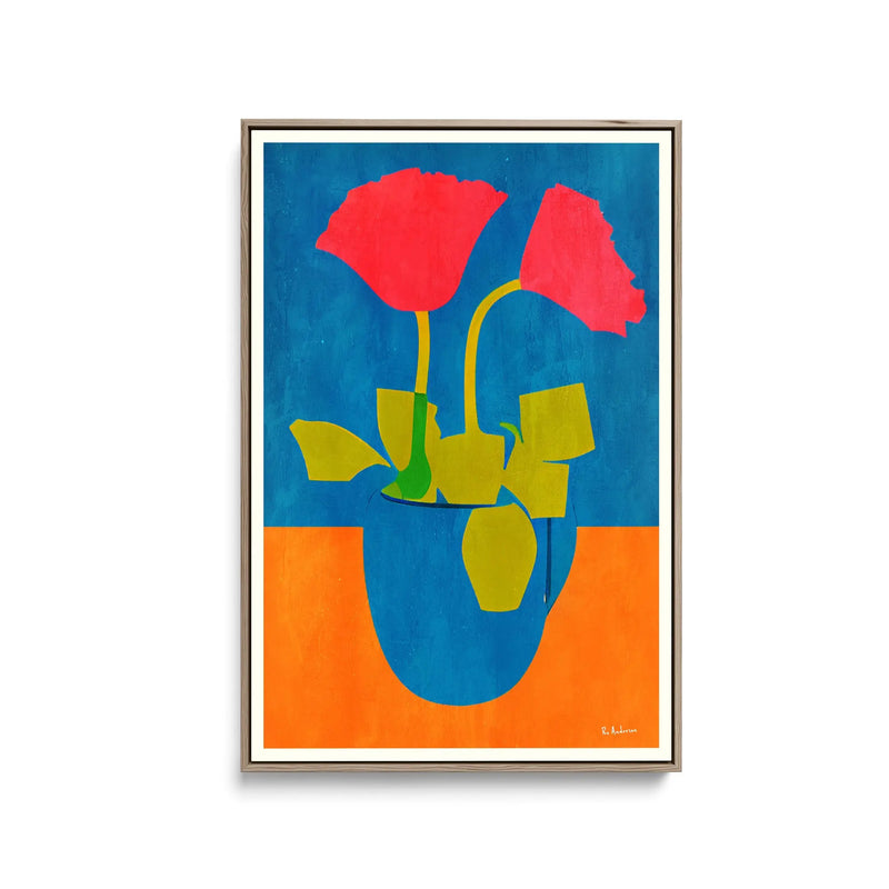 Good Morning, My Love by Bo Anderson - Stretched Canvas Print or Framed Fine Art Print - Artwork I Heart Wall Art Australia 