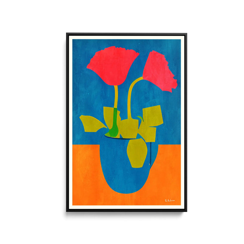 Good Morning, My Love by Bo Anderson - Stretched Canvas Print or Framed Fine Art Print - Artwork I Heart Wall Art Australia 