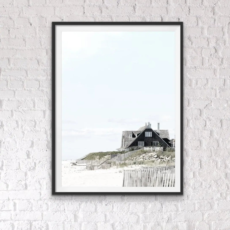 Hamptons House - Photographic Wall Art Print - I Heart Wall Art