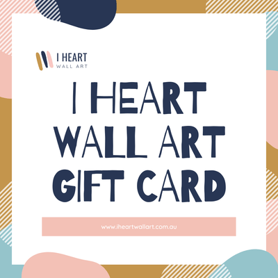I Heart Wall Art Gift Card I Heart Wall Art Australia 