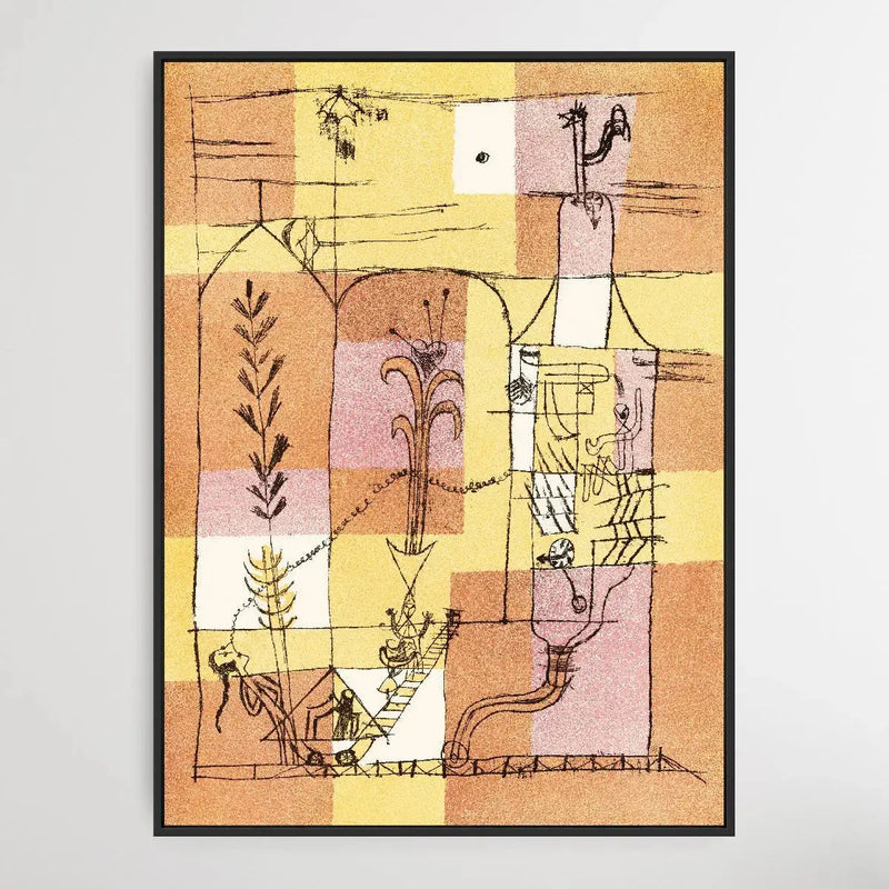 In the Spirit of Hoffmann (1921) by Paul Klee - I Heart Wall Art