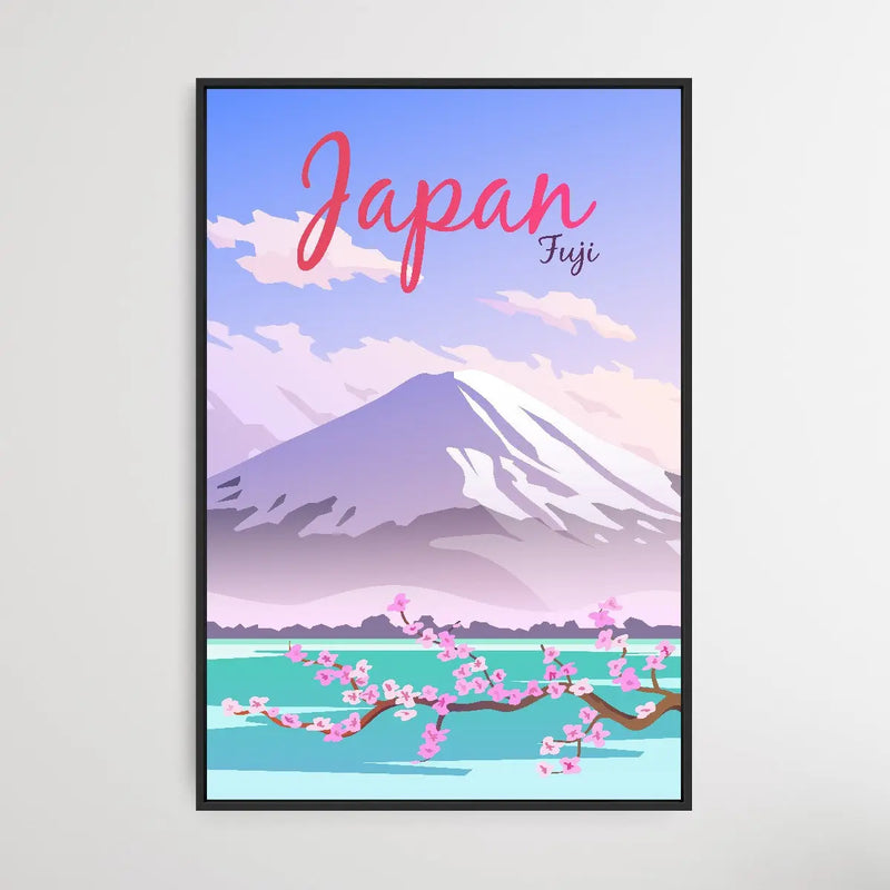 Japan - Vintage Style Travel Print - I Heart Wall Art