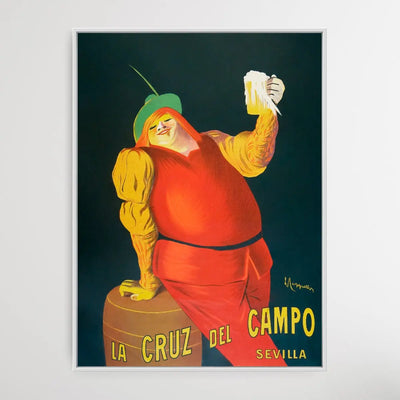 La Cruz del Campo beers (1906) by Leonetto Cappiello I Heart Wall Art Australia 