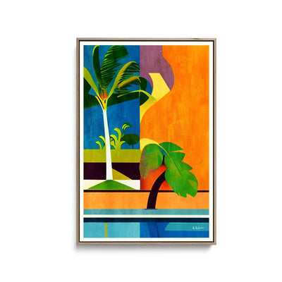 La Isla Bonita by Bo Anderson - Stretched Canvas Print or Framed Fine Art Print - Artwork I Heart Wall Art Australia 