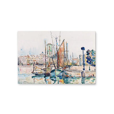 La Rochelle (1911) 2  by Paul Signac- Stretched Canvas Print or Framed Fine Art Print I Heart Wall Art Australia 