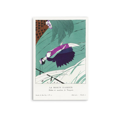 La morte d'amour Modes et manners de Torquate (1920) by Charles Martin- Stretched Canvas Print or Framed Fine Art Print I Heart Wall Art Australia 