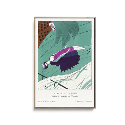 La morte d'amour Modes et manners de Torquate (1920) by Charles Martin- Stretched Canvas Print or Framed Fine Art Print I Heart Wall Art Australia 