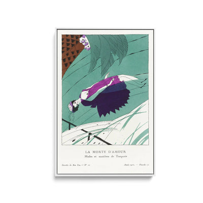 La morte d'amour Modes et manners de Torquate (1920) by Charles Martin- Stretched Canvas Print or Framed Fine Art Print I Heart Wall Art Australia 