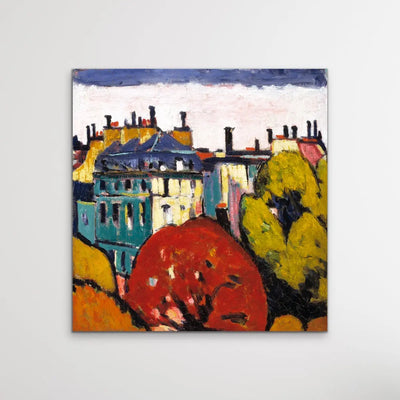 Landscape, Paris (1912–1914) by Henry Lyman Sayen - I Heart Wall Art