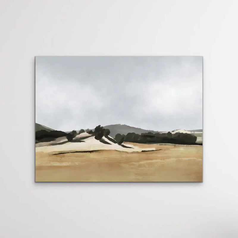 Lazy Afternoon -  Landscape Print by Dan Hobday On Paper Or Canvas - I Heart Wall Art