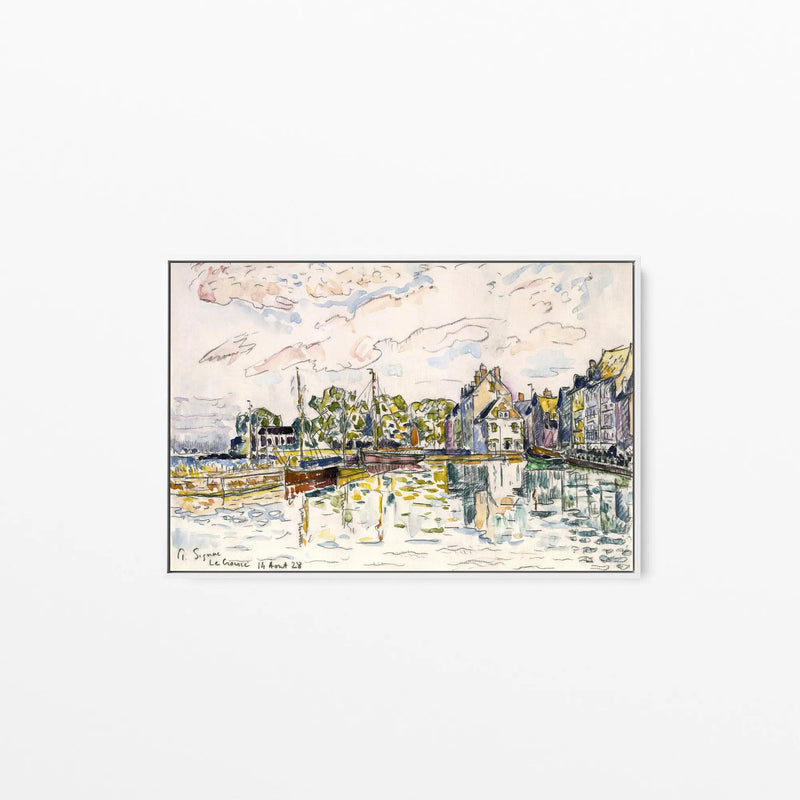 Le Croisic (1928)  by Paul Signac- Stretched Canvas Print or Framed Fine Art Print - Artwork I Heart Wall Art Australia 