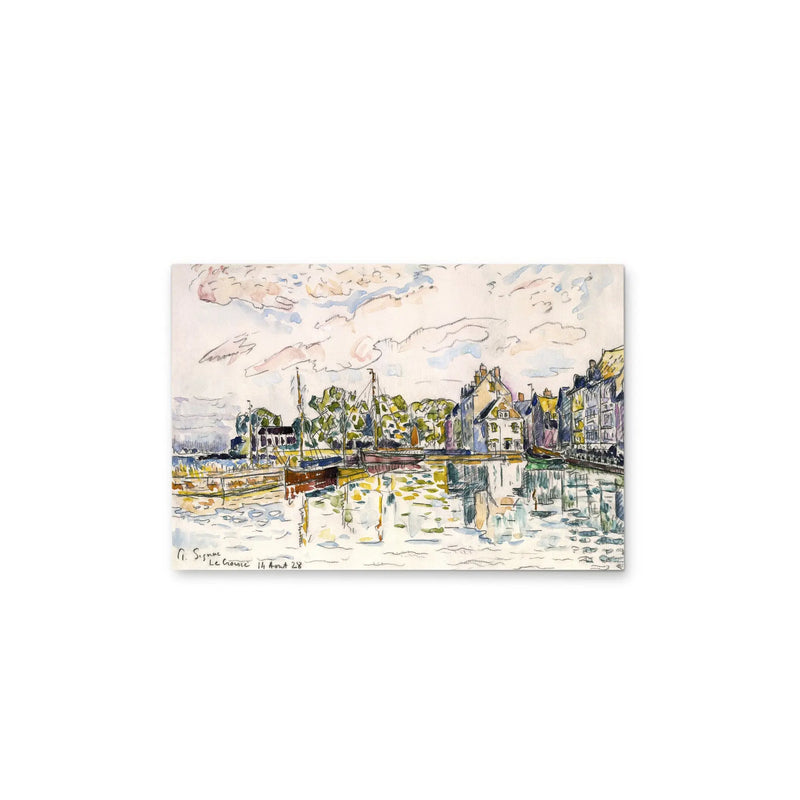 Le Croisic (1928)  by Paul Signac- Stretched Canvas Print or Framed Fine Art Print - Artwork I Heart Wall Art Australia 