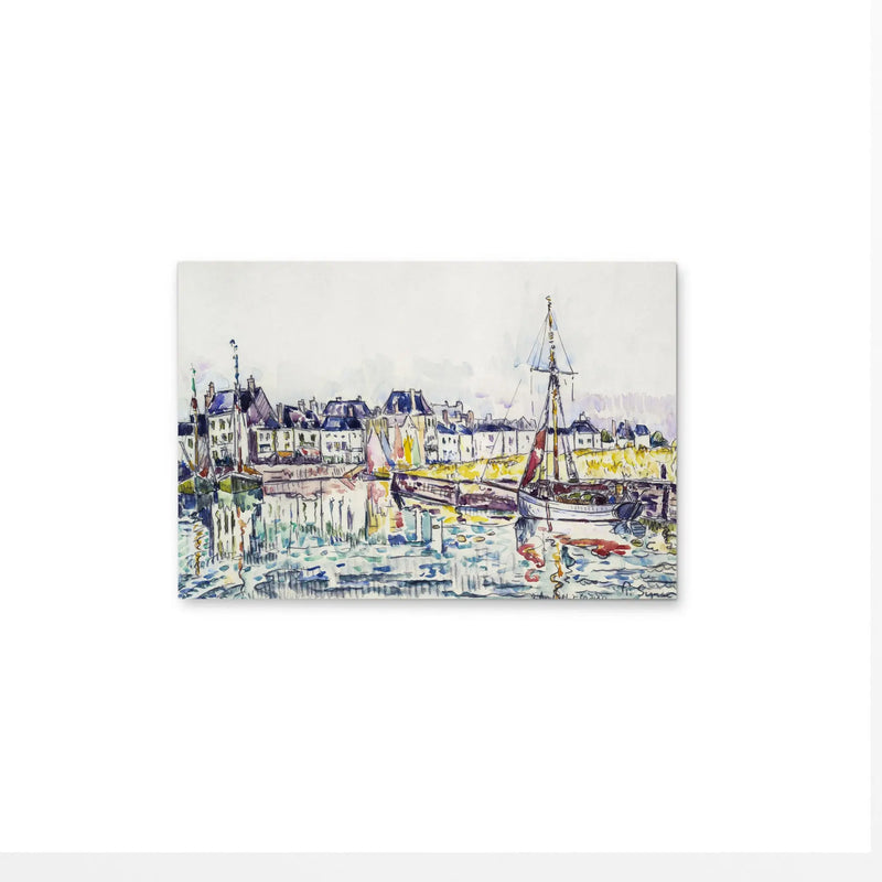 Le Croisic (1928) by Paul Signac - Stretched Canvas Print or Framed Fine Art Print - Artwork I Heart Wall Art Australia 