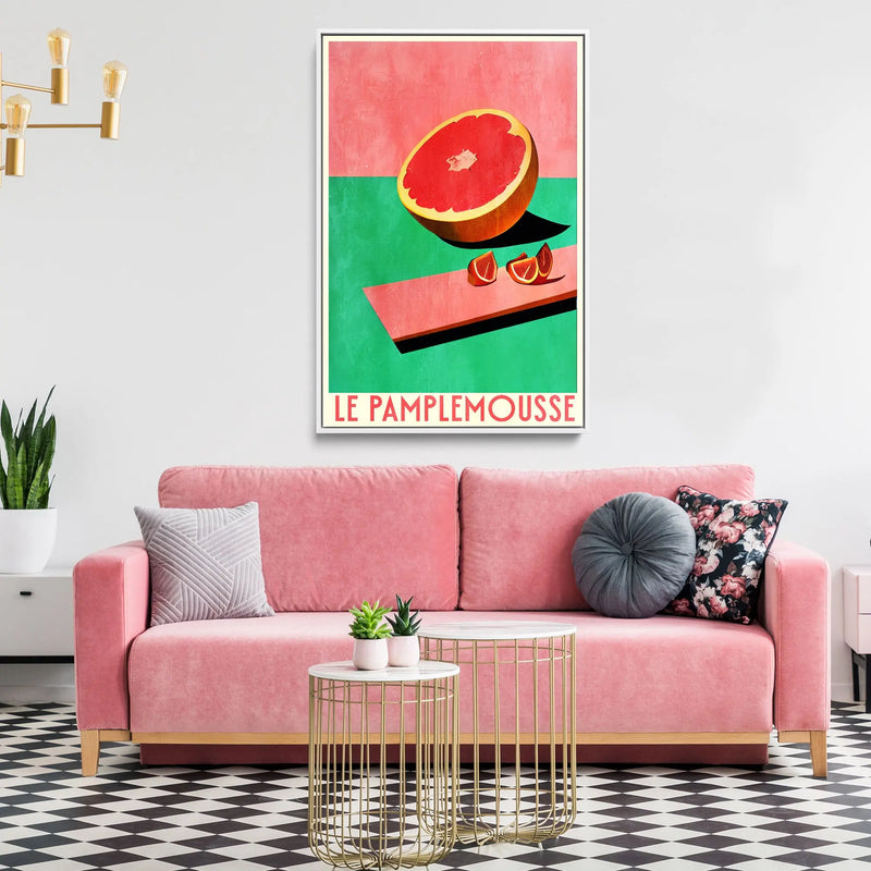 Le Pamlemousse by Bo Anderson - Stretched Canvas Print or Framed Fine Art Print - Artwork I Heart Wall Art Australia 
