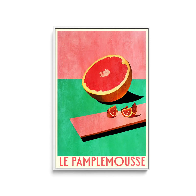 Le Pamlemousse by Bo Anderson - Stretched Canvas Print or Framed Fine Art Print - Artwork I Heart Wall Art Australia 