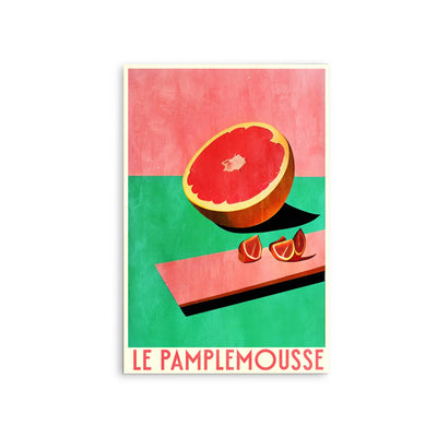 Le Pamlemousse by Bo Anderson - Stretched Canvas Print or Framed Fine Art Print - Artwork I Heart Wall Art Australia 