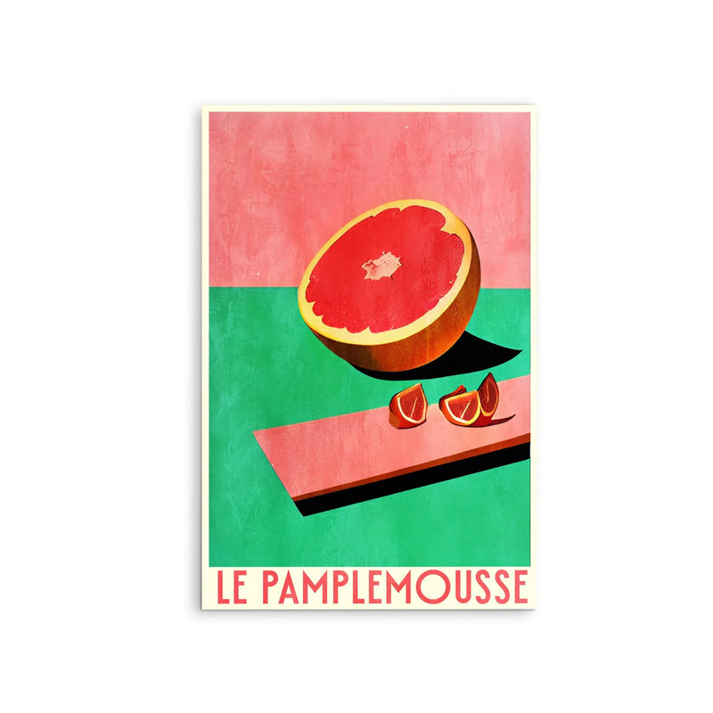 Le Pamlemousse by Bo Anderson - Stretched Canvas Print or Framed Fine Art Print - Artwork I Heart Wall Art Australia 