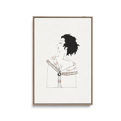 Les Gorgerettes (1922) by Charles Martin - Stretched Canvas Print or Framed Fine Art Print - Artwork I Heart Wall Art Australia 