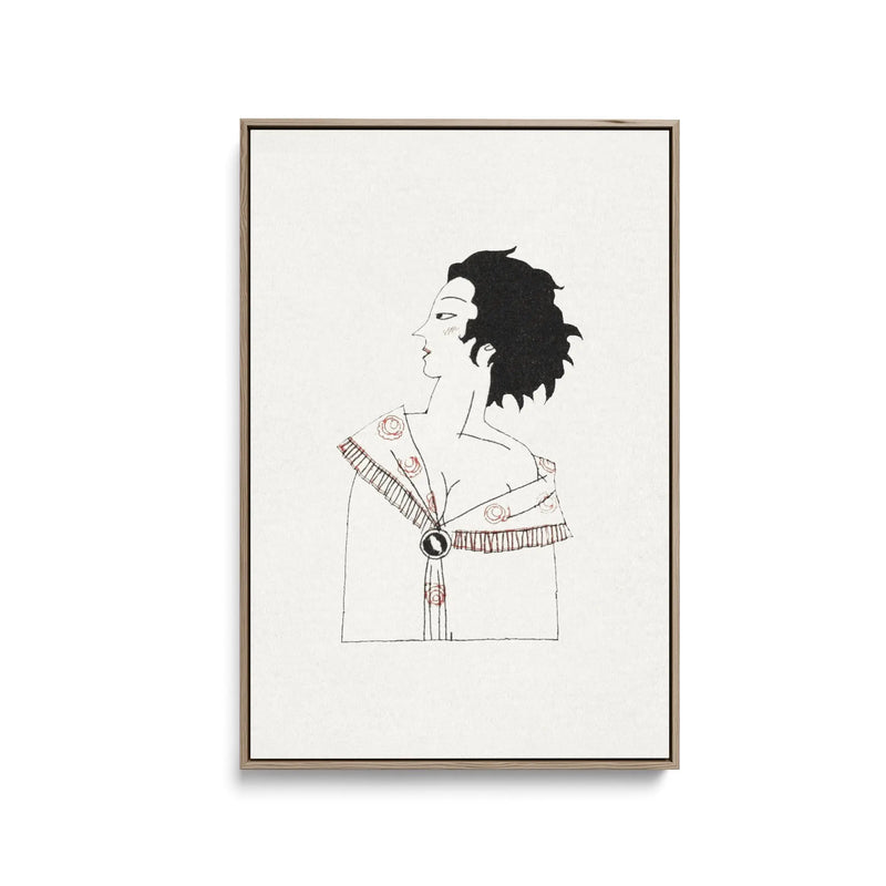 Les Gorgerettes (1922) by Charles Martin - Stretched Canvas Print or Framed Fine Art Print - Artwork I Heart Wall Art Australia 