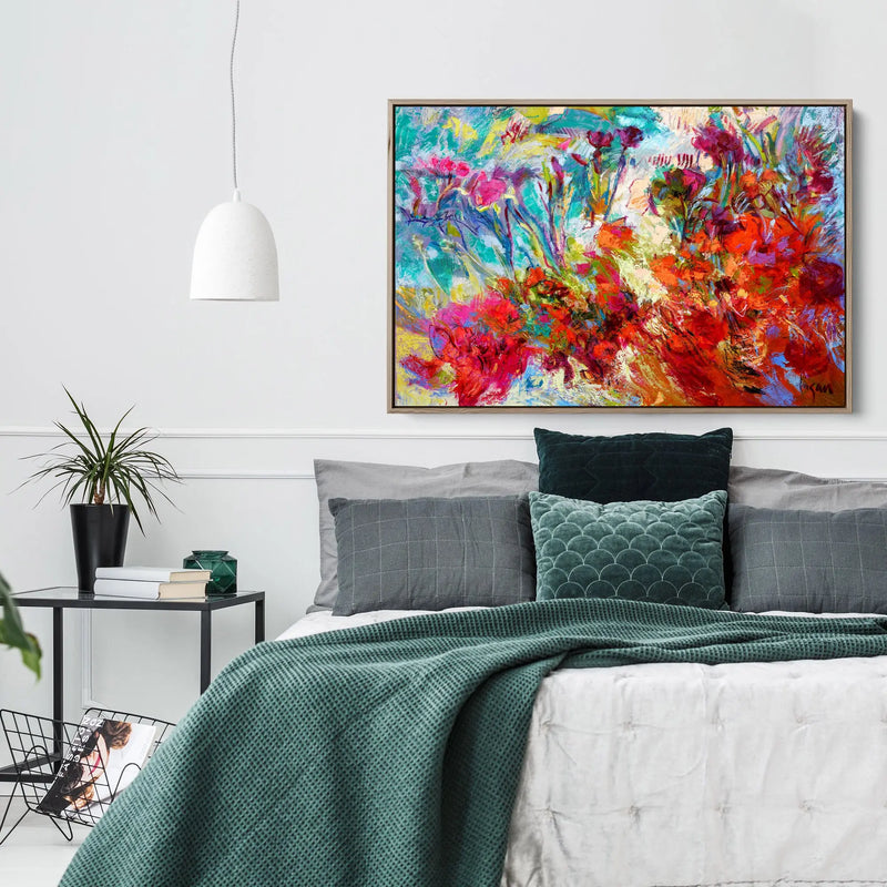 Let Me Bloom by Dorothy Fagan - Stretched Canvas Print or Framed Fine Art Print - Artwork I Heart Wall Art Australia 