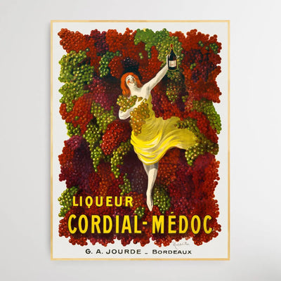 Liquer Cordial-Médoc (1907) by Leonetto Cappiello I Heart Wall Art Australia 