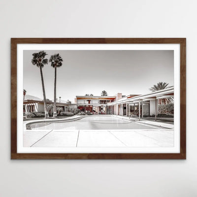 Lunch At Sinatra's House In Copper Tones - Photographic Print in Mid Century Style - Mid Century Wall Art - I Heart Wall Art