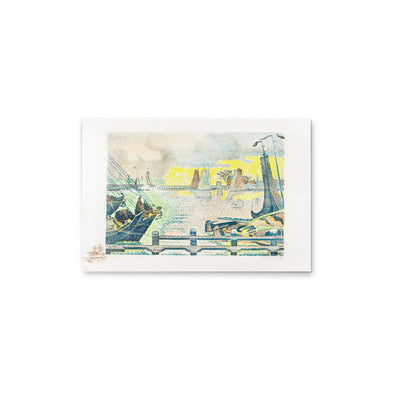 Marseille (1912) by  Paul Signac - Stretched Canvas Print or Framed Fine Art Print - Artwork I Heart Wall Art Australia 
