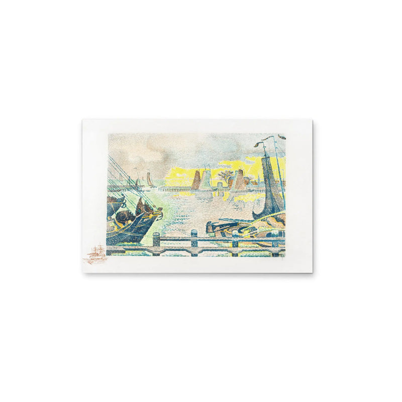 Marseille (1912) by  Paul Signac - Stretched Canvas Print or Framed Fine Art Print - Artwork I Heart Wall Art Australia 