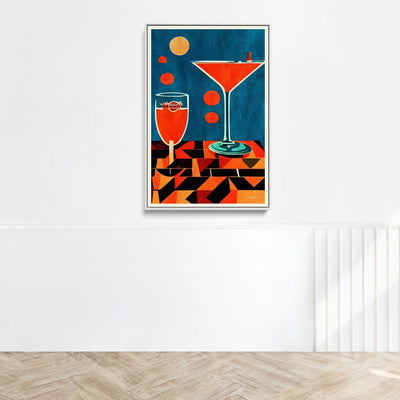 Midnight In Napoli by Bo Anderson - Stretched Canvas Print or Framed Fine Art Print - Artwork I Heart Wall Art Australia 