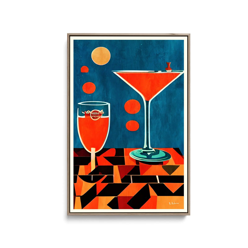 Midnight In Napoli by Bo Anderson - Stretched Canvas Print or Framed Fine Art Print - Artwork I Heart Wall Art Australia 