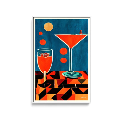 Midnight In Napoli by Bo Anderson - Stretched Canvas Print or Framed Fine Art Print - Artwork I Heart Wall Art Australia 