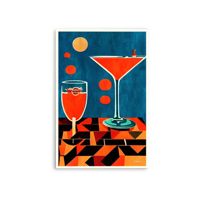 Midnight In Napoli by Bo Anderson - Stretched Canvas Print or Framed Fine Art Print - Artwork I Heart Wall Art Australia 