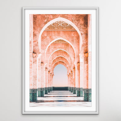 Moroccan - Boho Styled Photographic Print of Moroccan Archways Canvas or Art Print - I Heart Wall Art