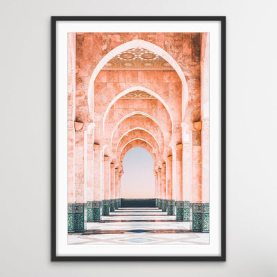 Moroccan - Boho Styled Photographic Print of Moroccan Archways Canvas or Art Print - I Heart Wall Art
