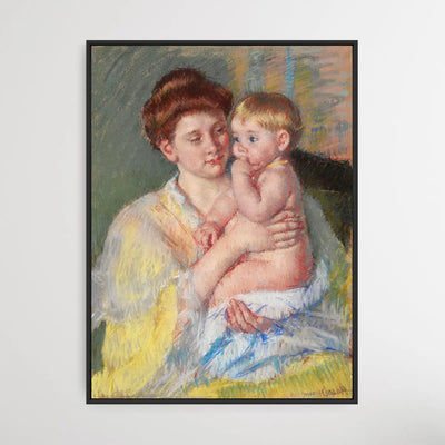 Mother & Son (1919) by Mary Cassatt - I Heart Wall Art