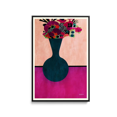 My Little Flowers by Bo Anderson - Stretched Canvas Print or Framed Fine Art Print - Artwork I Heart Wall Art Australia 