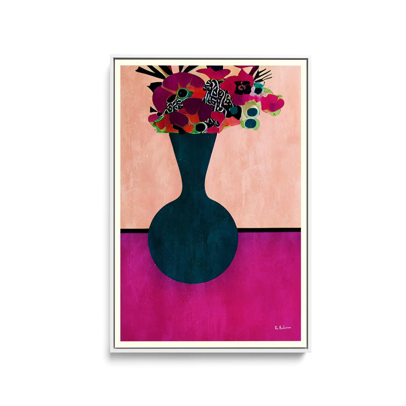 My Little Flowers by Bo Anderson - Stretched Canvas Print or Framed Fine Art Print - Artwork I Heart Wall Art Australia 