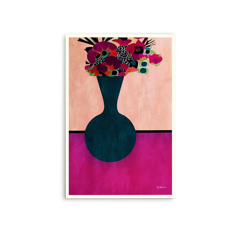 My Little Flowers by Bo Anderson - Stretched Canvas Print or Framed Fine Art Print - Artwork I Heart Wall Art Australia 