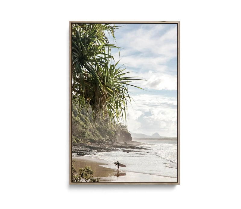 Noosa Heads - Queensland Aerial Photographic Beach Artwork as Canvas or Art Print I Heart Wall Art Australia 