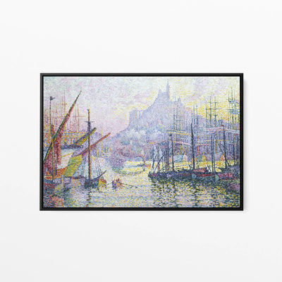 Notre Dame de la Garde by Paul Signac- Stretched Canvas Print or Framed Fine Art Print I Heart Wall Art Australia 