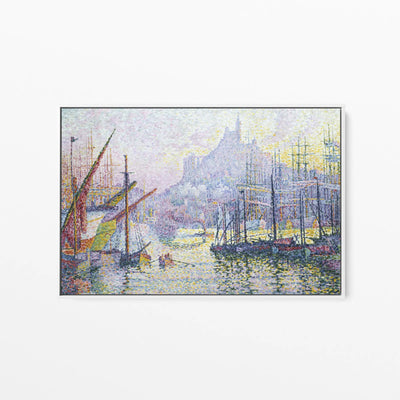 Notre Dame de la Garde by Paul Signac- Stretched Canvas Print or Framed Fine Art Print I Heart Wall Art Australia 
