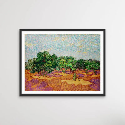 Olive Trees by Vincent Van Gogh - Print Of The Original Artwork - I Heart Wall Art