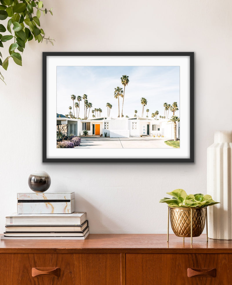 Palm Springs - Photographic Print of Palm Springs Home in Mid Century Style - I Heart Wall Art