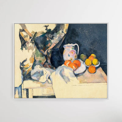 Paul Cézanne's Curtain and Fruit (1898) I Heart Wall Art Australia 