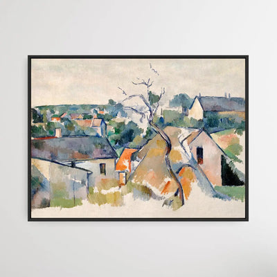 Paul Cézanne's Rooftops (1898) I Heart Wall Art Australia 