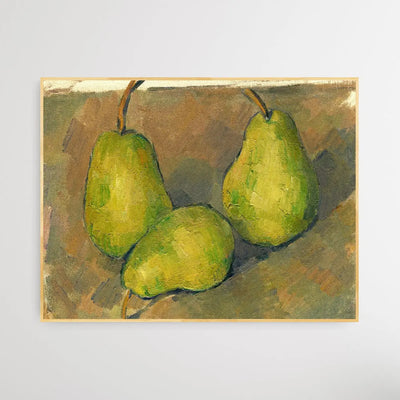Paul Cézanne's Three Pears (18781879) I Heart Wall Art Australia 