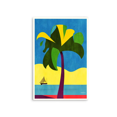 Playa Del Carmen by Bo Anderson - Stretched Canvas Print or Framed Fine Art Print - Artwork I Heart Wall Art Australia 