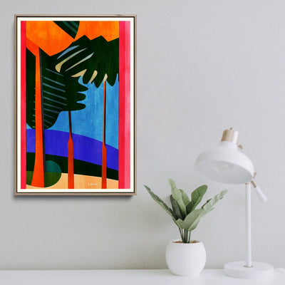 PolyneIsie FrancIsaise, 1921 by Bo Anderson - Stretched Canvas Print or Framed Fine Art Print - Artwork I Heart Wall Art Australia 