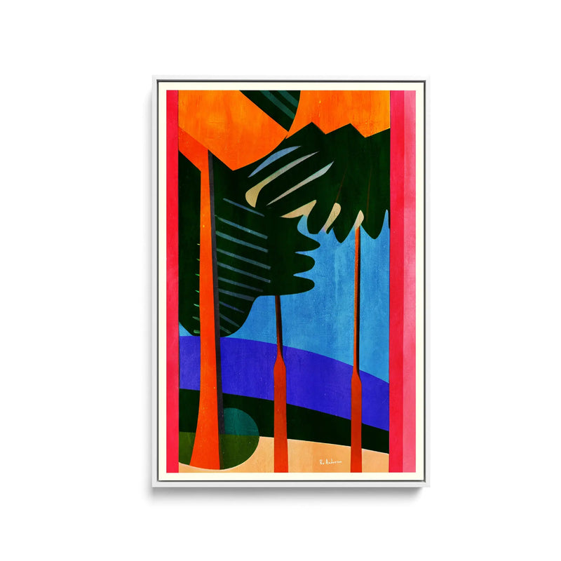 PolyneIsie FrancIsaise, 1921 by Bo Anderson - Stretched Canvas Print or Framed Fine Art Print - Artwork I Heart Wall Art Australia 